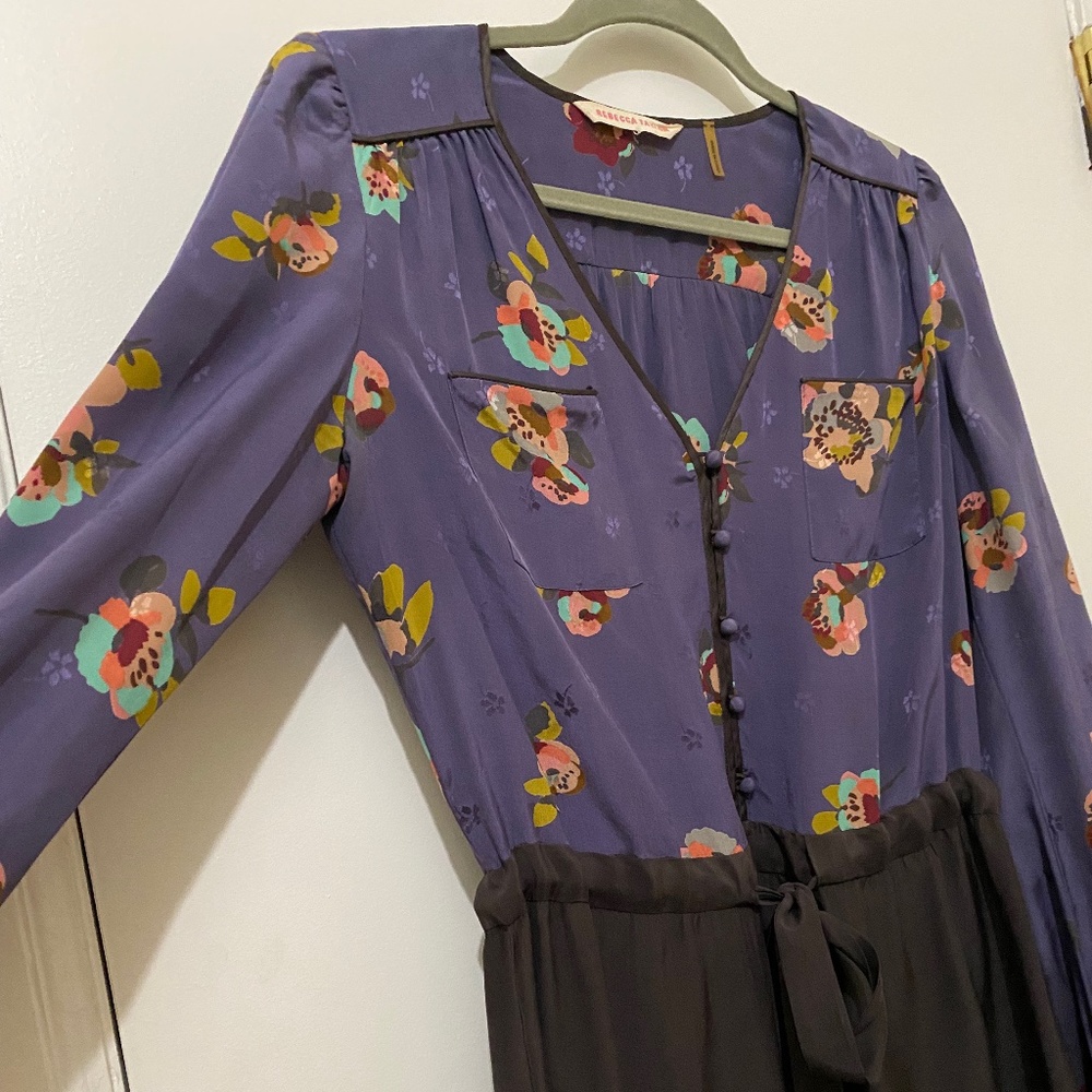 Rebecca Taylor vintage silk dress